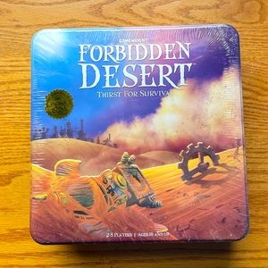 Forbidden Desert- strategy survival board game